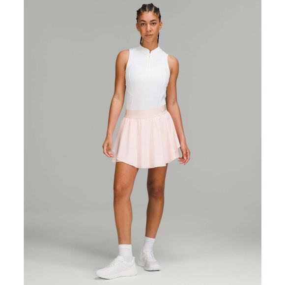 Lululemon Court Rival High-Rise Athletic Skirt Size 2 Long Strawberry Milkshake - Picture 2 of 11